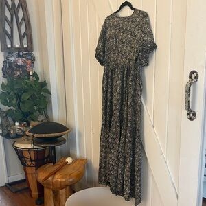 Christy Dawn Black Floral Maxi Dress - Classic Women's Dress